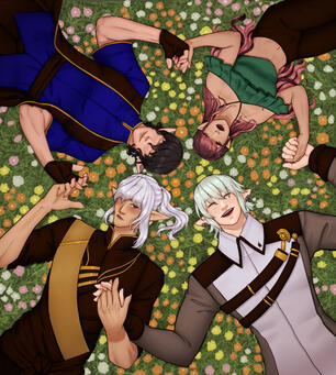 Four Half Body w/ Complex Color - Color - 260$$